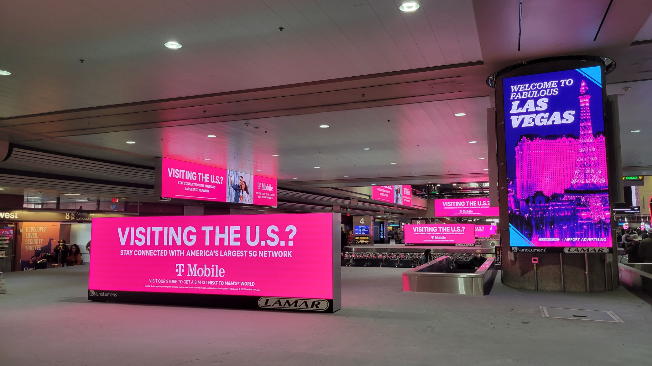Las Vegas Airport in the United States